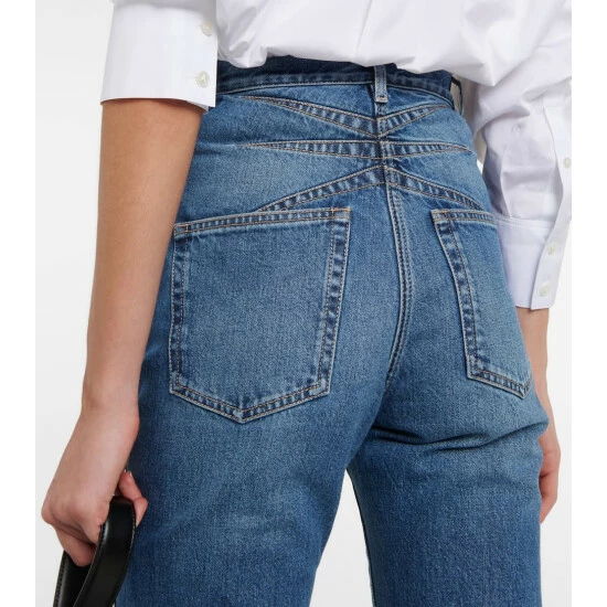 Alaïa High-rise Tapered Jeans - Image 3