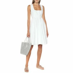 Alaïa Bombe Suede Slides