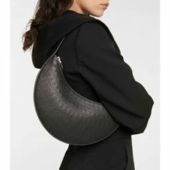 Alaïa Le Demi-Lune Small Leather Shoulder Bag