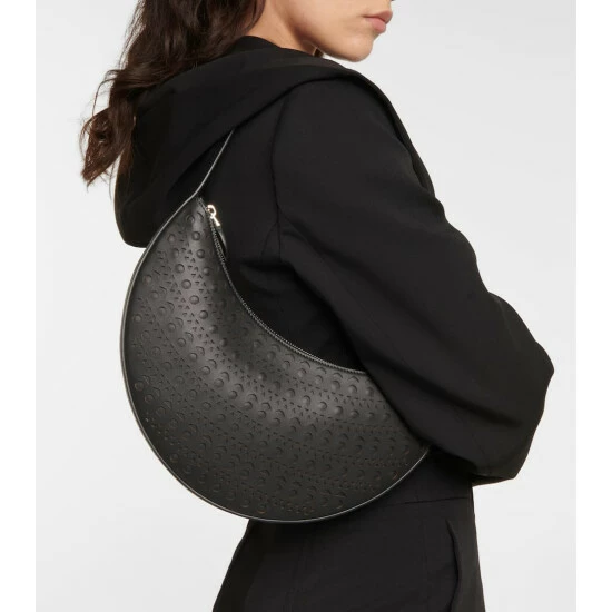 Alaïa Le Demi-Lune Small Leather Shoulder Bag