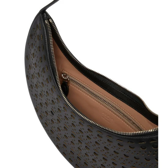 Alaïa Le Demi-Lune Small Leather Shoulder Bag - Image 2