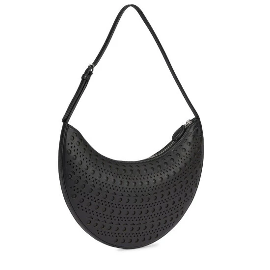 Alaïa Le Demi-Lune Small Leather Shoulder Bag - Image 3
