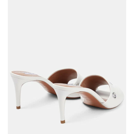 Alaïa Oeillets Embellished Leather Sandals - Image 2
