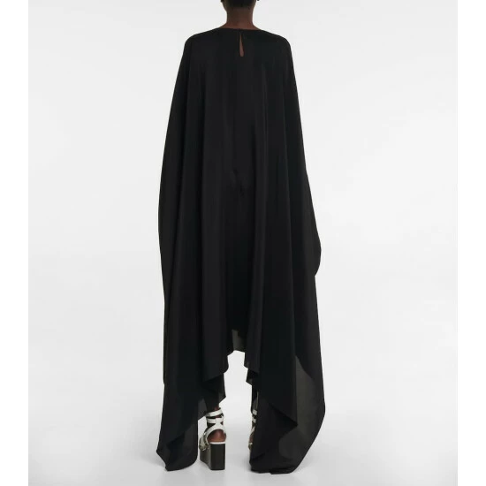 Alaïa Silk Georgette Kaftan Maxi Dress - Image 2