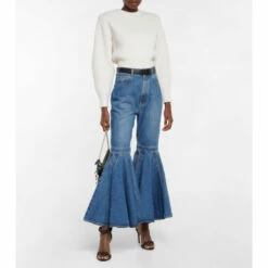 Alaïa Ribbed-knit Sweater