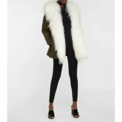 Alaïa Shearling-lined Coat