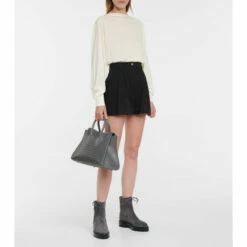 Alaïa Suede Ankle Boots