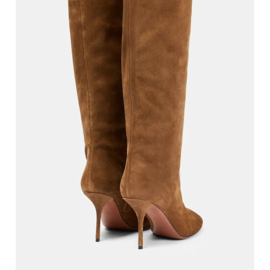 Alaïa Fluide 90 Suede Boots - Image 2