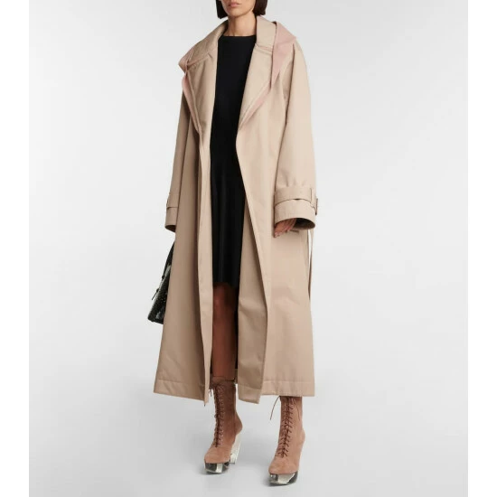 Alaïa Hooded Trench Coat