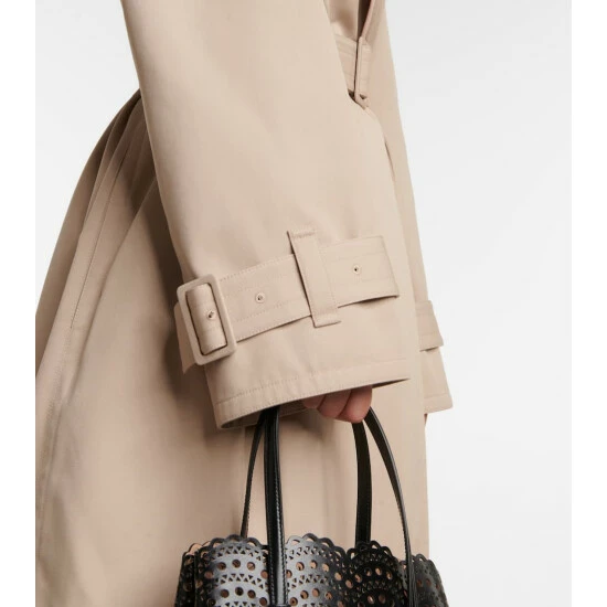 Alaïa Hooded Trench Coat - Image 4