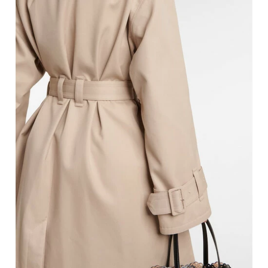 Alaïa Hooded Trench Coat - Image 6