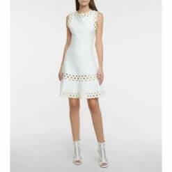 Alaïa Leather Ankle Boots