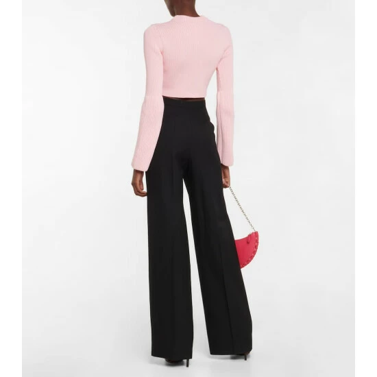 Alaïa Ribbed-knit Sweater - Image 2