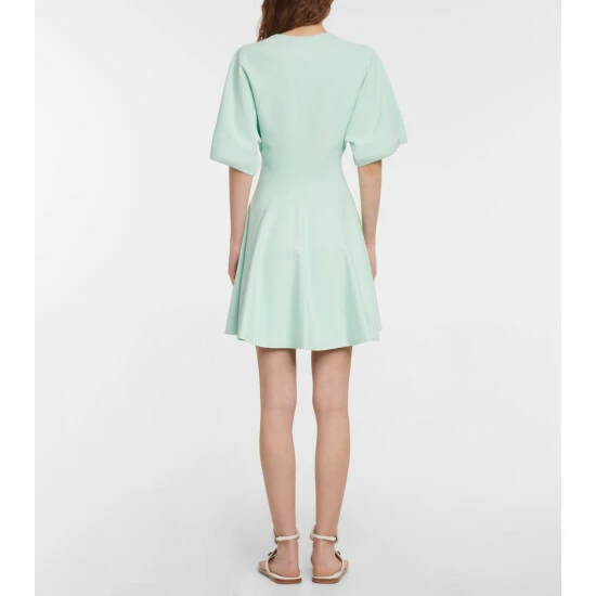 Alaïa Pleated Minidress - Image 2
