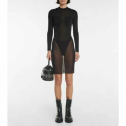 Alaïa Voile Sheer Minidress