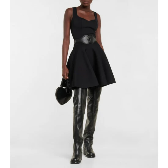 Alaïa Leather Over-the-knee Boots