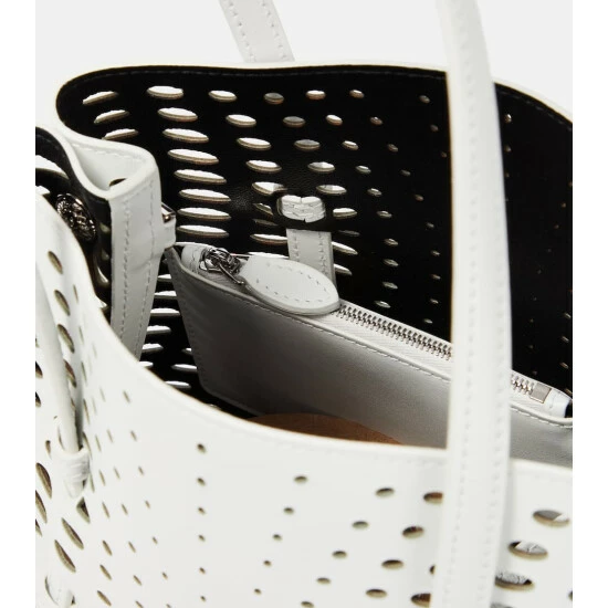 Alaïa Le Mina 25 Small Leather Tote Bag - Image 2