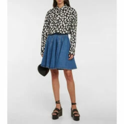Alaïa Leopard-print Cotton Shirt