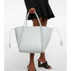 Alaïa Hinge Medium Leather Tote