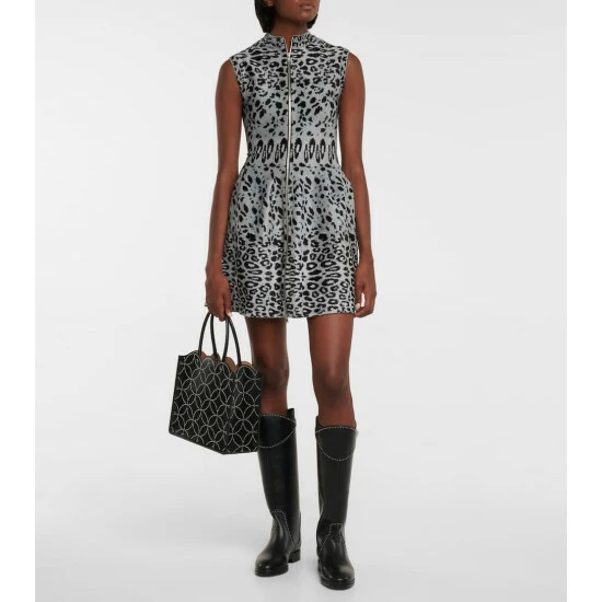 Alaïa Leather Knee-high Boots