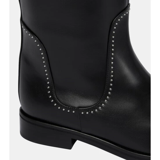 Alaïa Leather Knee-high Boots - Image 5