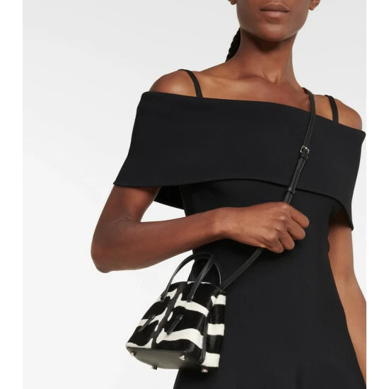 Alaïa Mina 16 Micro Calf Hair Tote