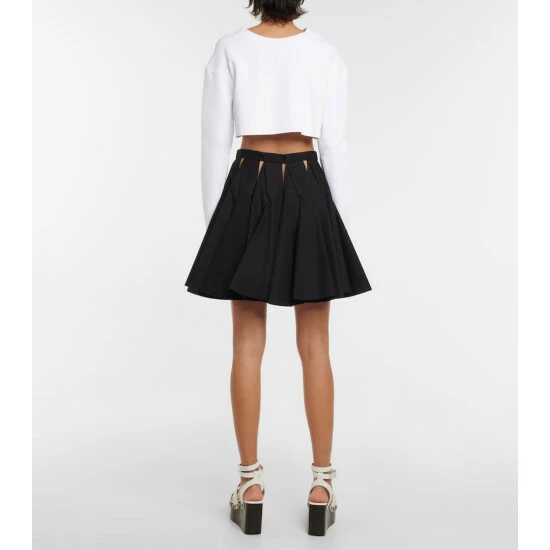 Alaïa Pleated Miniskirt - Image 2