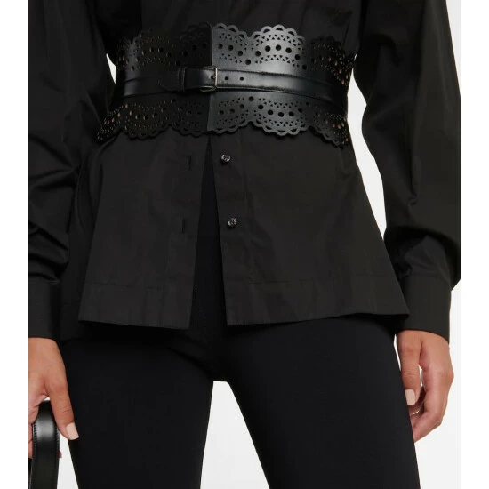 Alaïa Stretch-knit Leggings - Image 3