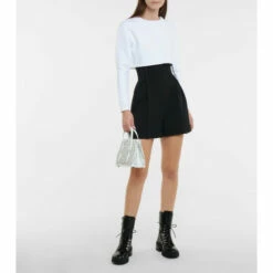 Alaïa Openwork Leather Ankle Boots