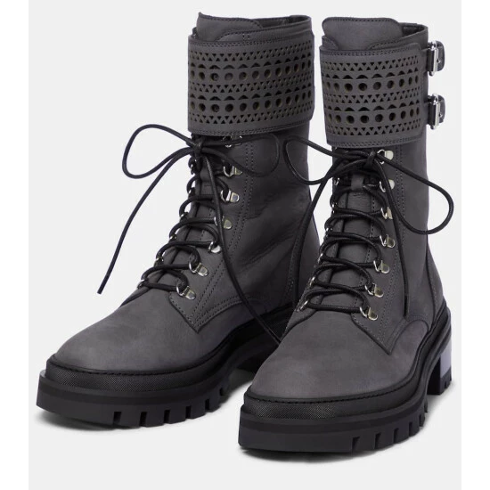 Alaïa Chunky Combat Boots - Image 4