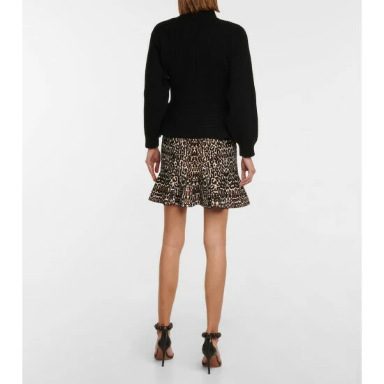 Alaïa Ribbed-knit Wool-blend Sweater - Image 2