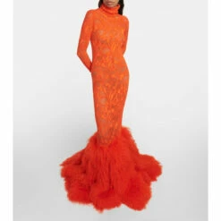 Alaïa Stretch-lace Maxi Dress