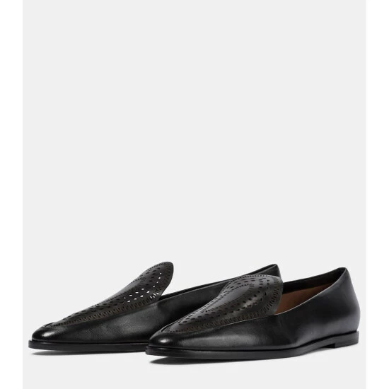 Alaïa Leather Loafers - Image 4