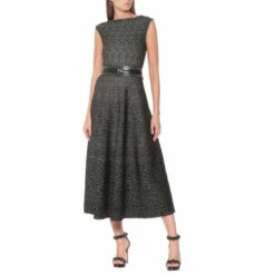 Alaïa Stretch-jacquard Midi Dress