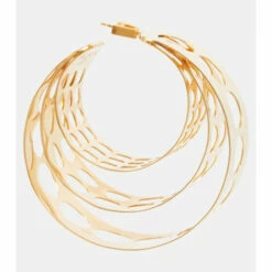 Alaïa Openwork Hoop Earrings