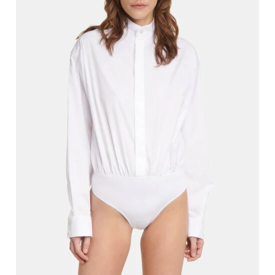 Alaïa Cotton Bodysuit - Image 2