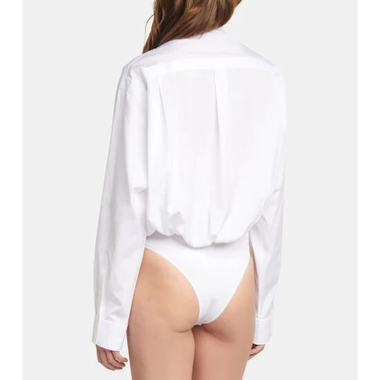 Alaïa Cotton Bodysuit - Image 3