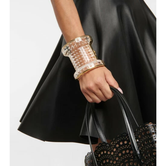 Alaïa Plexi Cuff Bracelet - Image 2