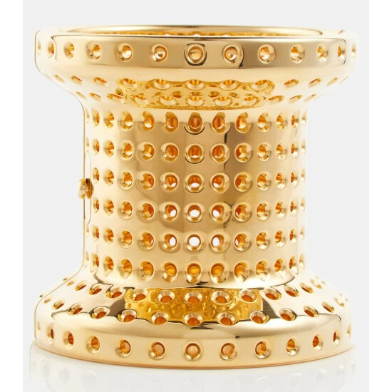 Alaïa Perforated Cuff Bracelet