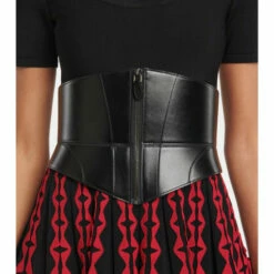 Alaïa The Zip Large Leather Corset Belt