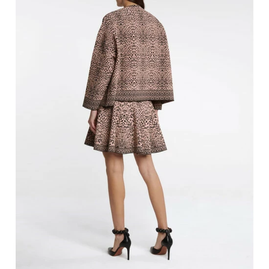 Alaïa Leopard-jacquard Sweater - Image 2