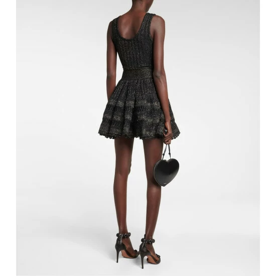 Alaïa Crinoline Wool-blend Minidress - Image 2