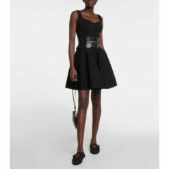 Alaïa Fishnet Ballet Flats