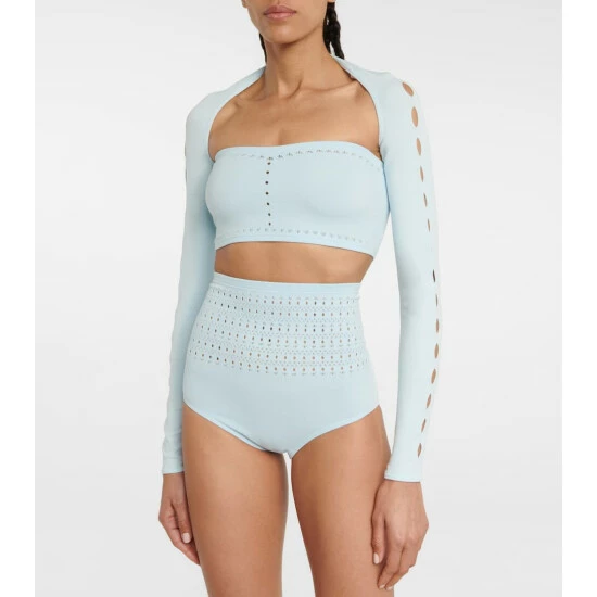 Alaïa Cutout Technical Bolero