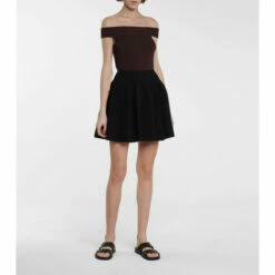 Alaïa Off-shoulder Bodysuit