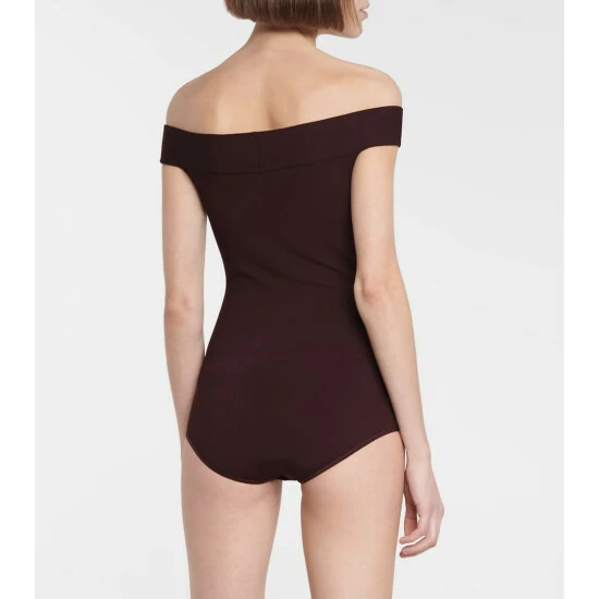 Alaïa Off-shoulder Bodysuit - Image 3
