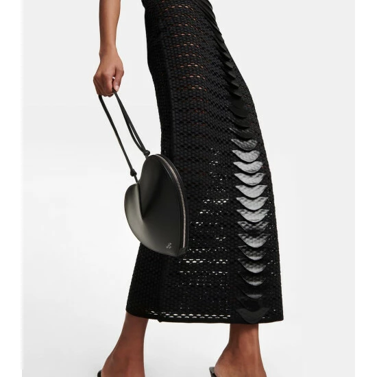 Alaïa 3D Lace Mesh Midi Dress - Image 4