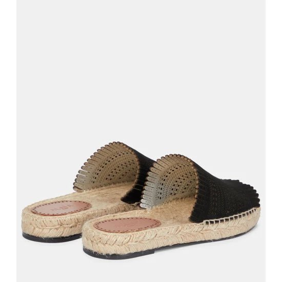 Alaïa Suede Espadrilles - Image 2