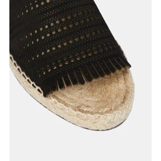 Alaïa Suede Espadrilles - Image 5