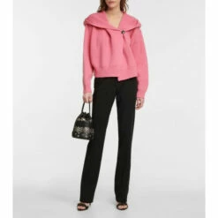 Alaïa Wool And Cashmere Cardigan